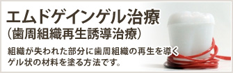 エムドゲインゲル治療